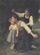 Dans le bois (mk26) Adolphe William Bouguereau